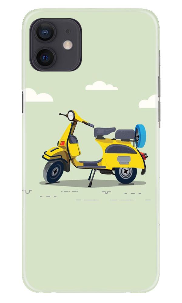 Vintage Scooter Case for iPhone 12 Mini (Design No. 260)