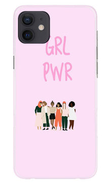 Girl Power Mobile Back Case for iPhone 12 Mini (Design - 267)