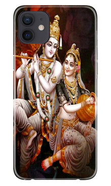 Radha Krishna Mobile Back Case for iPhone 12 (Design - 292)