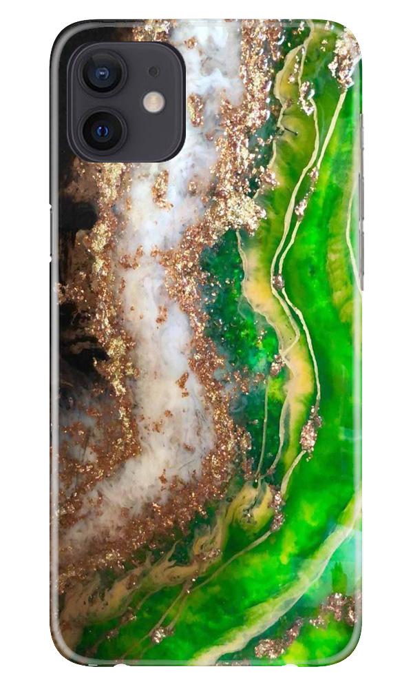 Marble Texture Mobile Back Case for iPhone 12 (Design - 307)
