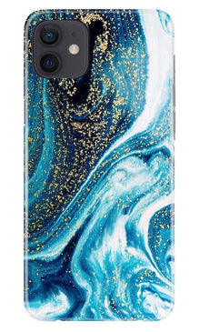 Marble Texture Mobile Back Case for iPhone 12 Mini (Design - 308)