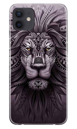 Lion Mobile Back Case for iPhone 12 (Design - 315)