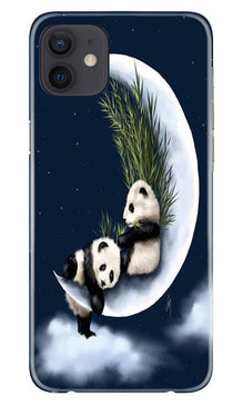 Panda Moon Mobile Back Case for iPhone 12 Mini (Design - 318)
