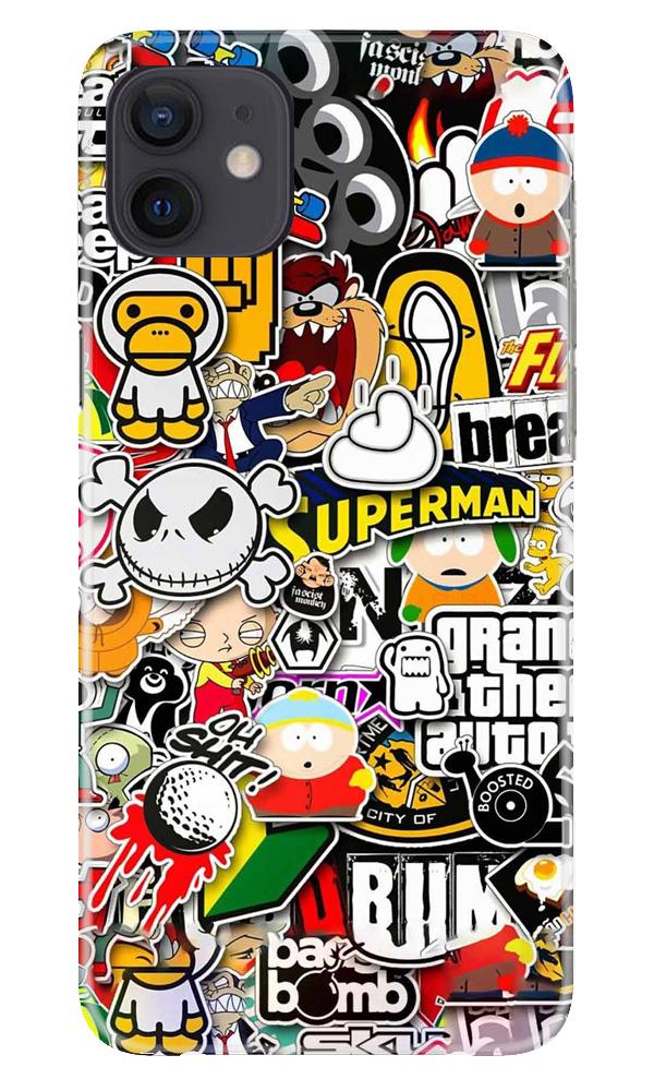 Designer Mobile Back Case for iPhone 12 Mini (Design - 320)