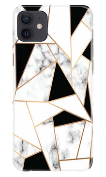 Marble Texture Mobile Back Case for iPhone 12 (Design - 322)