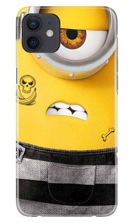 Minion Mobile Back Case for iPhone 12 (Design - 324)
