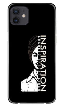 Bhagat Singh Mobile Back Case for iPhone 12 (Design - 329)