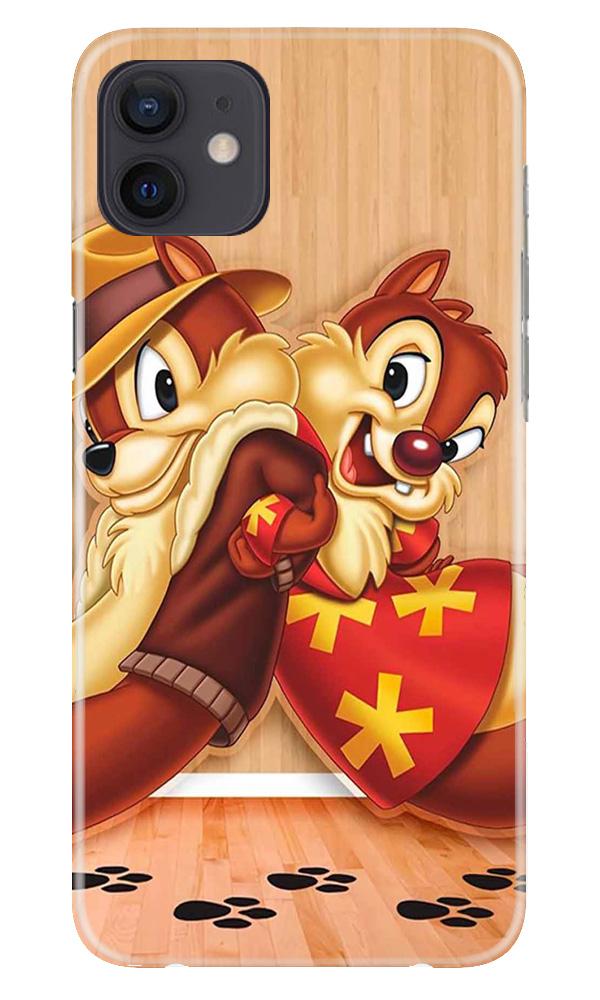 Chip n Dale Mobile Back Case for iPhone 12 Mini (Design - 335)