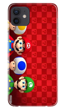 Mario Mobile Back Case for iPhone 12 Mini (Design - 337)