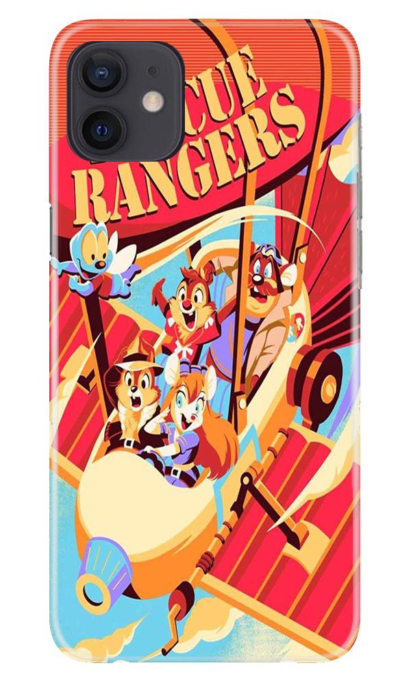 Rescue Rangers Mobile Back Case for iPhone 12 (Design - 341)