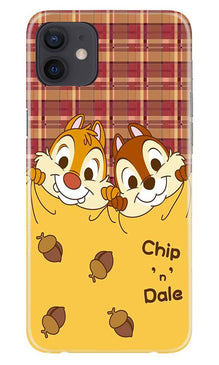 Chip n Dale Mobile Back Case for iPhone 12 Mini (Design - 342)