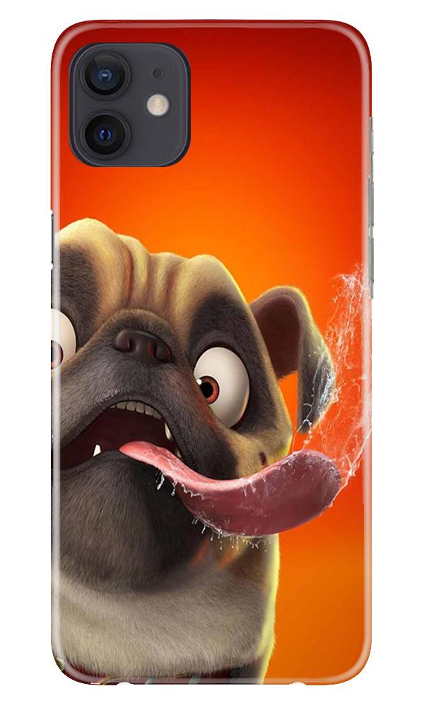 Dog Mobile Back Case for iPhone 12 Mini (Design - 343)