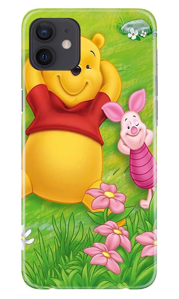 Winnie The Pooh Mobile Back Case for iPhone 12 Mini (Design