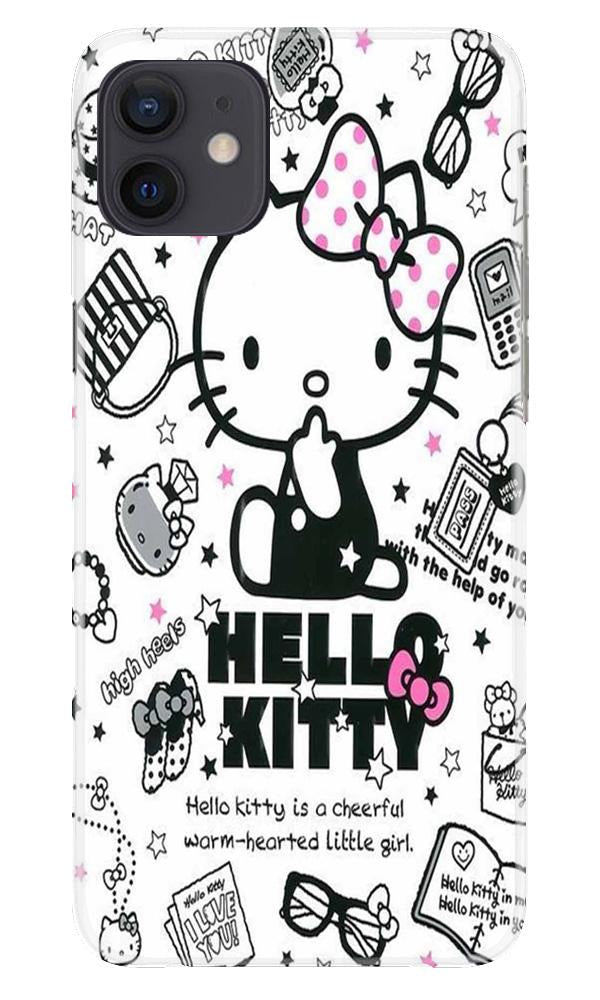 Hello Kitty Mobile Back Case for iPhone 12 Mini (Design - 361)