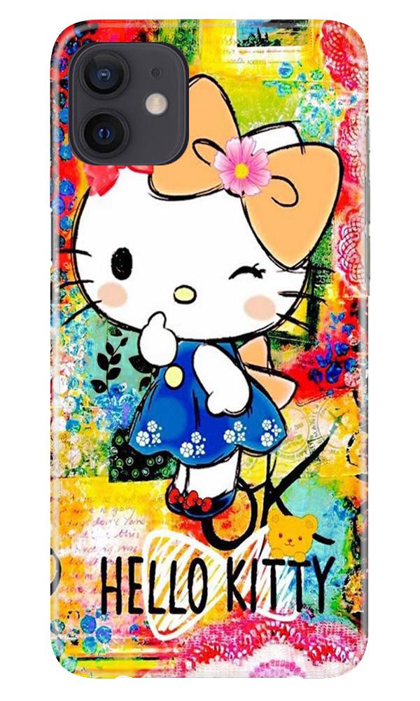 Hello Kitty Mobile Back Case for iPhone 12 (Design - 362)