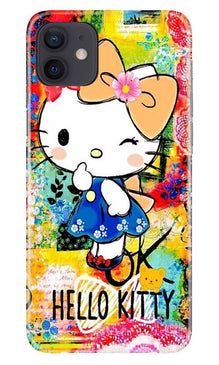 Hello Kitty Mobile Back Case for iPhone 12 Mini (Design - 362)