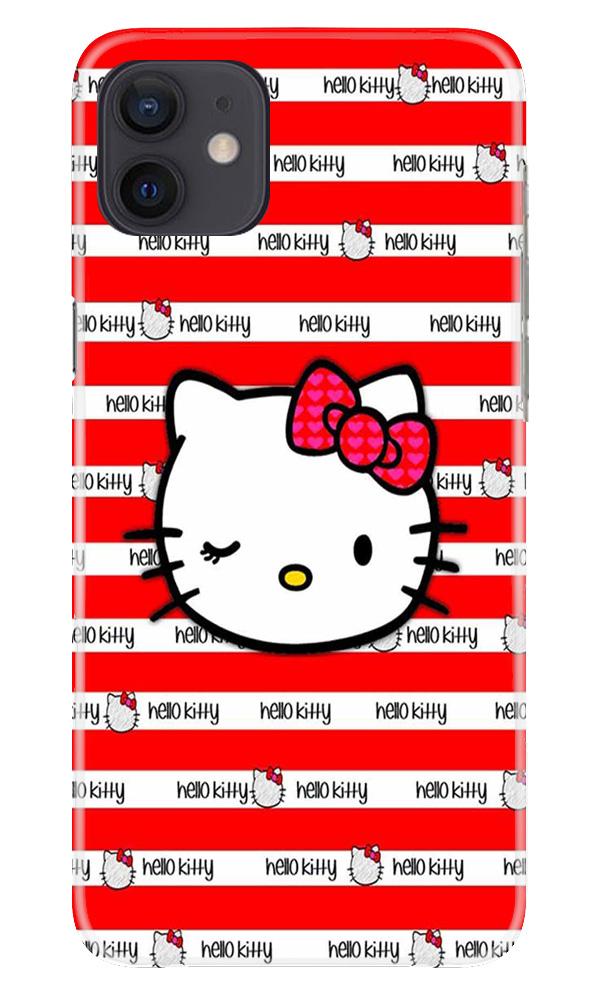 Hello Kitty Mobile Back Case for iPhone 12 Mini (Design - 364)