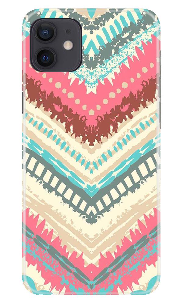 Pattern Mobile Back Case for iPhone 12 Mini (Design - 368)