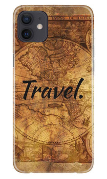 Travel Mobile Back Case for iPhone 12 Mini (Design - 375)