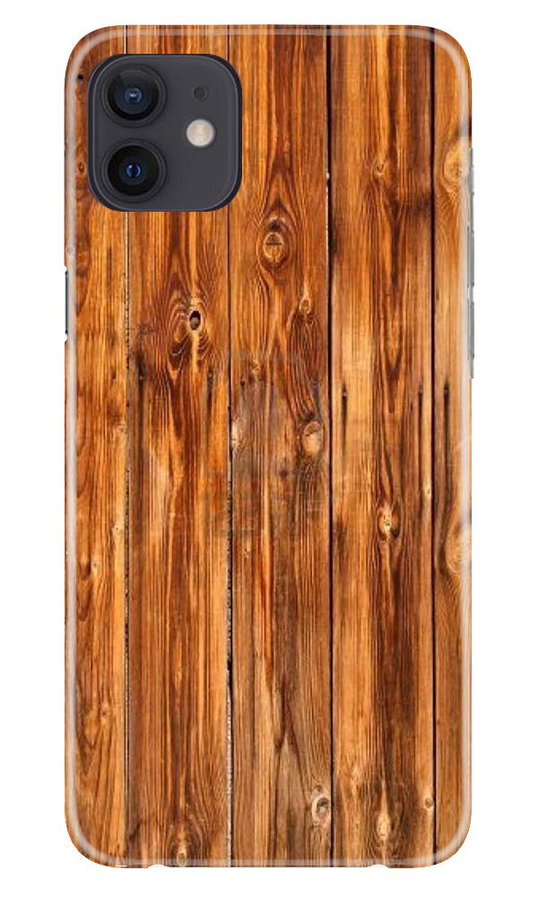 Wooden Texture Mobile Back Case for iPhone 12 Mini (Design - 376)