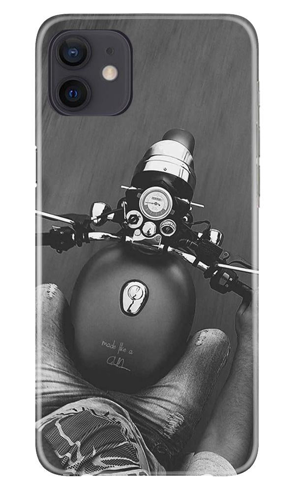 Royal Enfield Mobile Back Case for iPhone 12 (Design - 382)