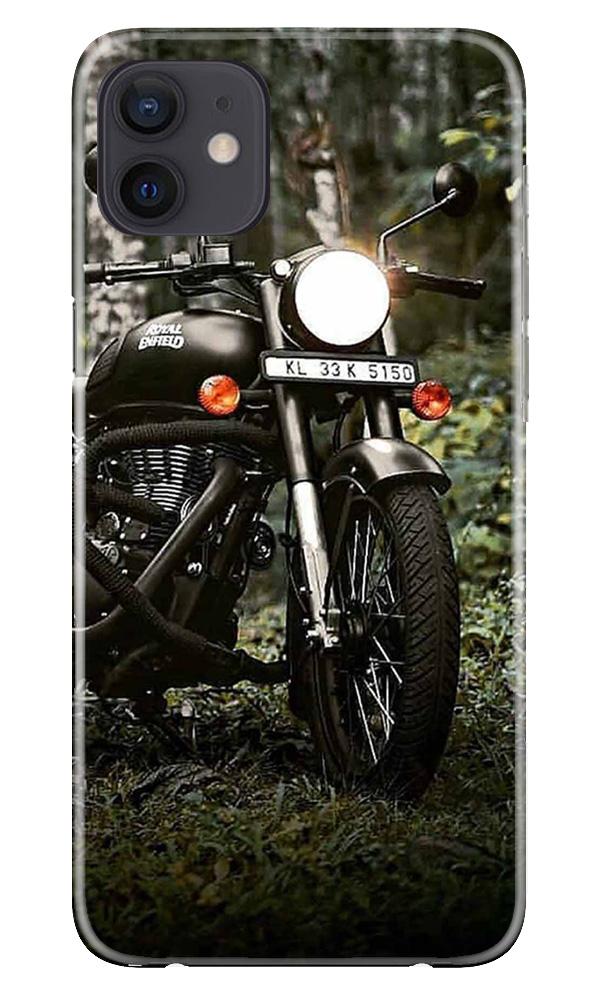 Royal Enfield Mobile Back Case for iPhone 12 (Design - 384)