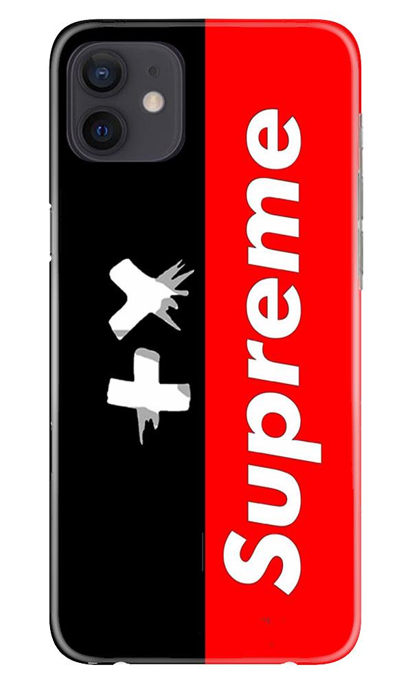 Supreme Mobile Back Case for iPhone 12 Mini (Design - 389)