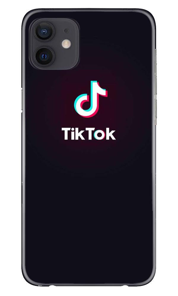 Tiktok Mobile Back Case for iPhone 12 (Design - 396)