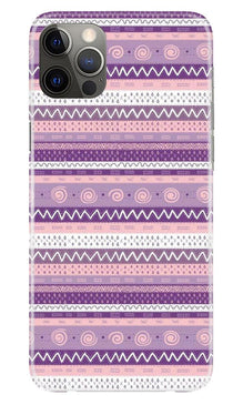 Zigzag line pattern3 Mobile Back Case for iPhone 12 Pro Max (Design - 11)