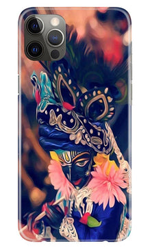 Lord Krishna Mobile Back Case for iPhone 12 Pro (Design - 16)