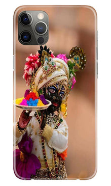 Lord Krishna2 Mobile Back Case for iPhone 12 Pro Max (Design - 17)