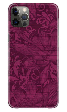 Purple Backround Mobile Back Case for iPhone 12 Pro (Design - 22)