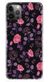 Rose Black Background Case for iPhone 12 Pro Max