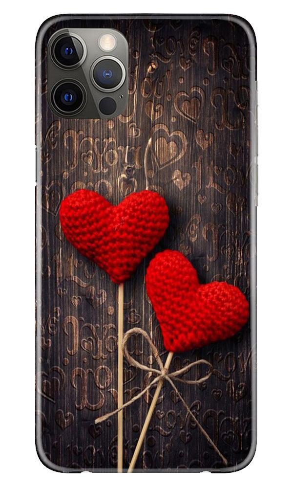 Red Hearts Case for iPhone 12 Pro