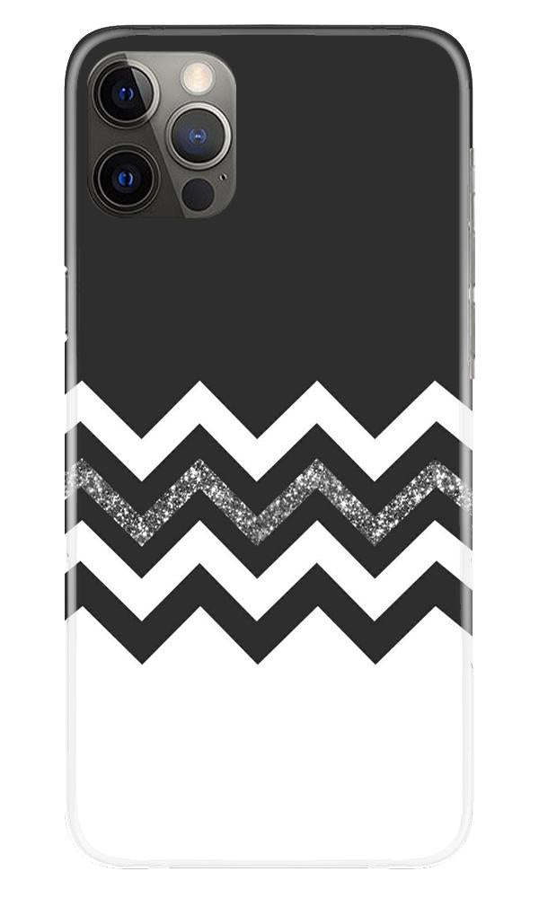 Black white Pattern2Case for iPhone 12 Pro