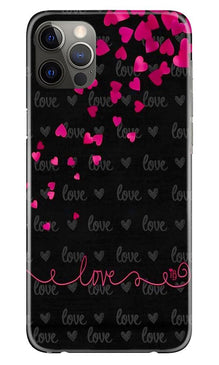 Love in Air Mobile Back Case for iPhone 12 Pro Max (Design - 89)