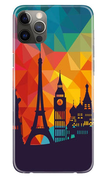 Eiffel Tower2 Mobile Back Case for iPhone 12 Pro (Design - 91)