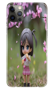 Cute Girl Mobile Back Case for iPhone 12 Pro Max (Design - 92)