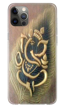 Lord Ganesha Mobile Back Case for iPhone 12 Pro (Design - 100)