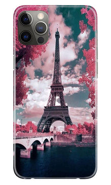 Eiffel Tower Mobile Back Case for iPhone 12 Pro  (Design - 101)