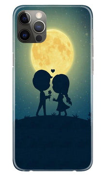 Love Couple Mobile Back Case for iPhone 12 Pro  (Design - 109)