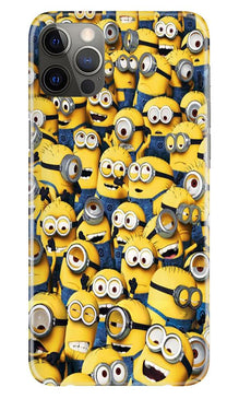 Minions Mobile Back Case for iPhone 12 Pro  (Design - 126)