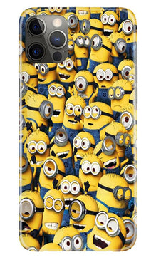 Minions Mobile Back Case for iPhone 12 Pro Max  (Design - 126)