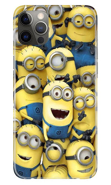 Minions Mobile Back Case for iPhone 12 Pro  (Design - 127)
