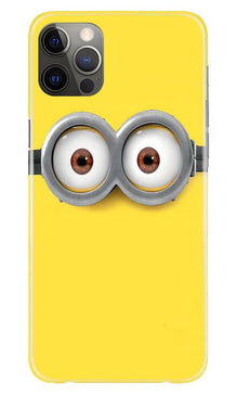 Minions Mobile Back Case for iPhone 12 Pro  (Design - 128)