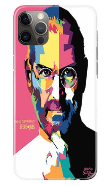Steve Jobs Mobile Back Case for iPhone 12 Pro  (Design - 132)