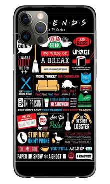 Friends Mobile Back Case for iPhone 12 Pro  (Design - 145)