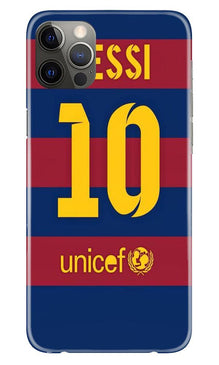 Messi Mobile Back Case for iPhone 12 Pro  (Design - 172)