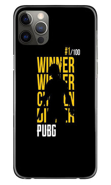 Pubg Winner Winner Mobile Back Case for iPhone 12 Pro  (Design - 177)