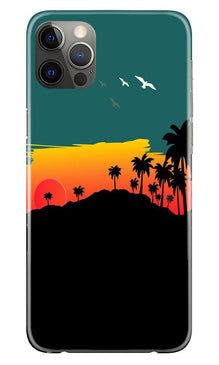 Sky Trees Mobile Back Case for iPhone 12 Pro (Design - 191)